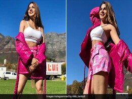 All We Want Is To Be Recharged For A Summer Day In Nikki Tamboli's Chic Sporty Outfit Too All We Want Is To Be Recharged For A Summer Day In Nikki Tamboli's Chic Sporty Outfit Too