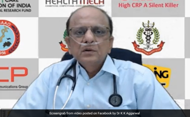 "Show Must Go On," Dr KK Aggarwal, Who Died Of Covid, In One Of His Last Videos