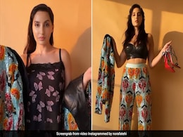 Nora Fatehi के इस ग्लैमरस अंदाज के देख फैंस दंग, बोले-"हाय गर्मी" Nora Fatehi के इस ग्लैमरस अंदाज के देख फैंस दंग, बोले-"हाय गर्मी"