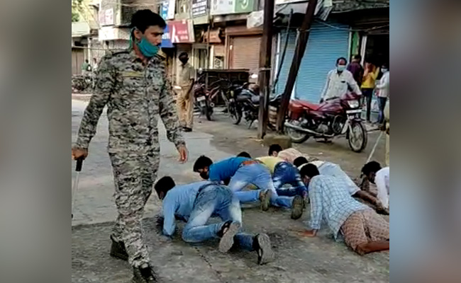 In Bihar, Covid Lockdown Violators Made To Crawl, Perform Frog Jumps