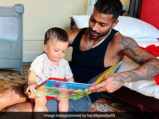 Hardik Pandya Is "Creating Memories For Life" With Son Agastya