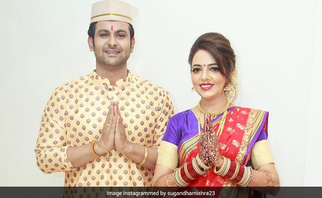 Viral: Sugandha Mishra And Sanket Bhosale's Post-Wedding Rituals. See Pics