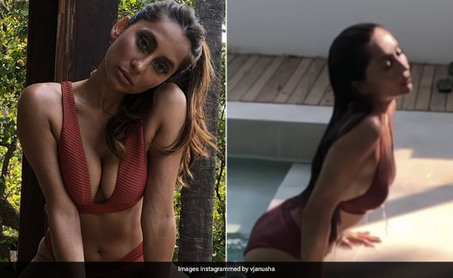 Anusha Dandekar Just Hanging Around In A Rust Bikini Is All We Want To Do This Summer