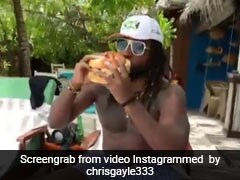 Watch: Chris Gayle Relishes "Biggest Burger" Of His Life In Maldives