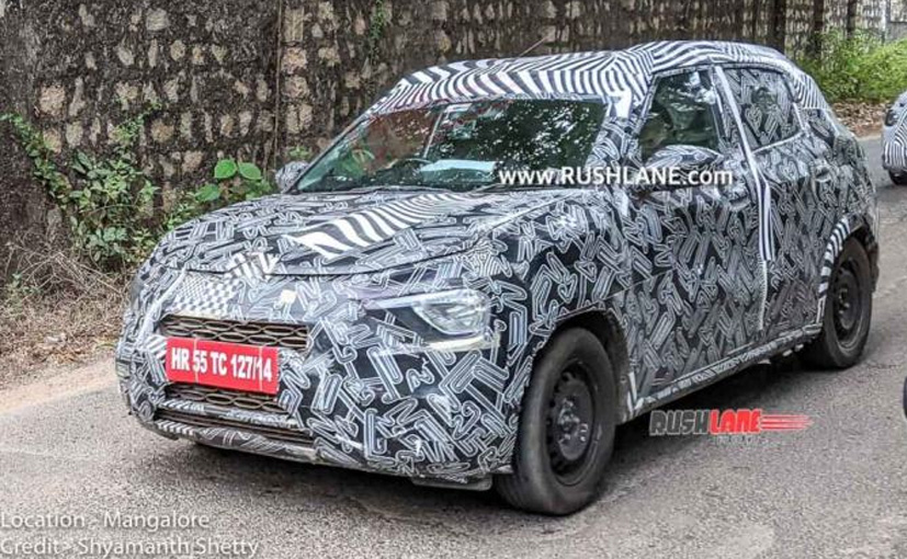 Citroen C3 Aircross Inspired CC21 Compact SUV Spotted Testing In India