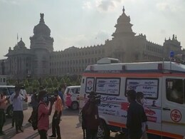 Covid Patient Goes To Karnataka Assembly For Protest, Finally Gets Bed Covid Patient Goes To Karnataka Assembly For Protest, Finally Gets Bed