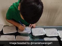 Viral: Boy's Special Message On Meal Boxes Made By Mom For Covid Patients
