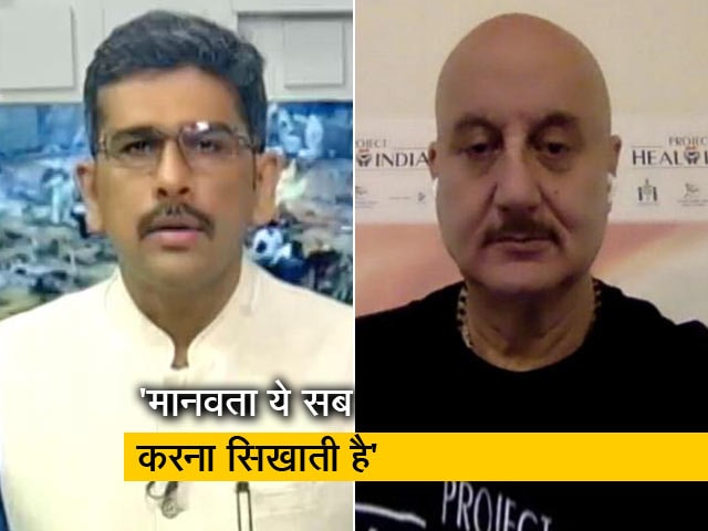 कोरोना संकट के बीच मदद को आगे आए अनुपम खेर