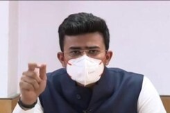 "Bribes For Beds": BJP's Tejasvi Surya's Shot At Party-Controlled Civic Body "Bribes For Beds": BJP's Tejasvi Surya's Shot At Party-Controlled Civic Body