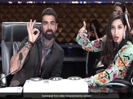 Dance Deewane 3 के सेट पर मस्ती करती नजर आईं Nora Fatehi, गाया  Mirchi गाने का लेटेस्ट वर्जन- देखें Video Dance Deewane 3 के सेट पर मस्ती करती नजर आईं Nora Fatehi, गाया  Mirchi गाने का लेटेस्ट वर्जन- देखें Video