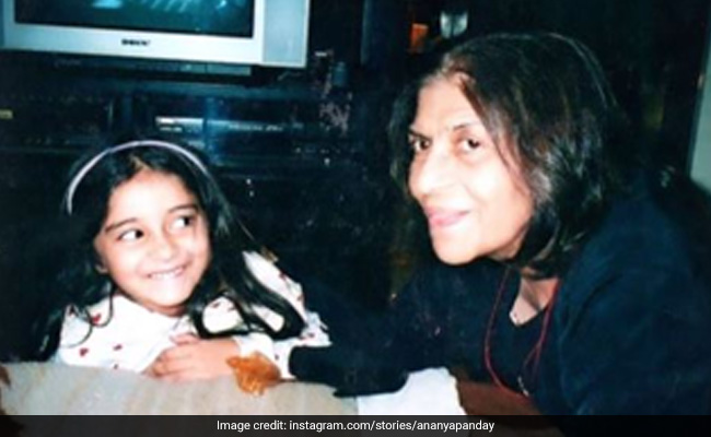 Just A Pic Of Cute Little Ananya Panday. Because It's Her "Bestie's" Birthday