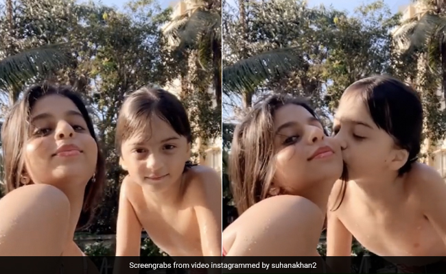 Suhana Khan And Birthday Boy AbRam Are Too Cool For School In This Throwback