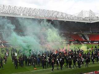 Manchester United Fans Anti-Glazer Protest Forces Postponement Of Liverpool Clash