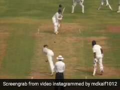 अपने भाई की ही तरह बल्लेबाज पर कहर बनकर टूटते हैं मोहम्मद कैफ, Video देख लोग बोले- जूनियर शमी