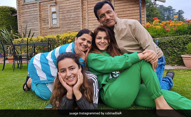 Rubina Dilaik Says She Was Glad To Have Had Her Family Around As She Recovered From COVID