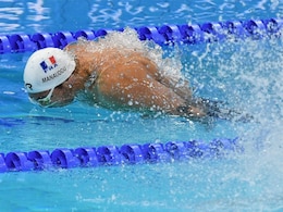 Former Olympic Freestyle Champion Florent Manaudou Doing Tokyo Hard Yards Former Olympic Freestyle Champion Florent Manaudou Doing Tokyo Hard Yards