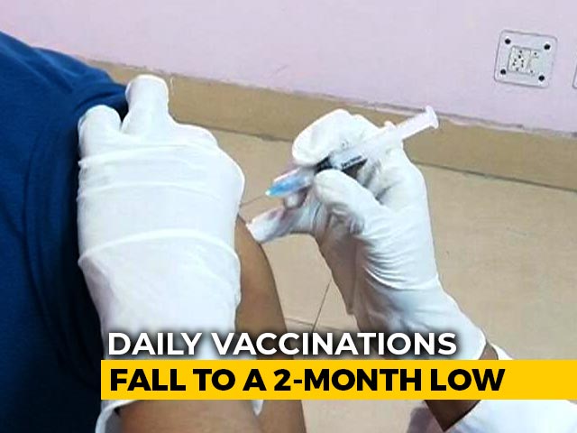 Vaccinations In India Slide Further, 7-Day Average Lowest In 2 Months
