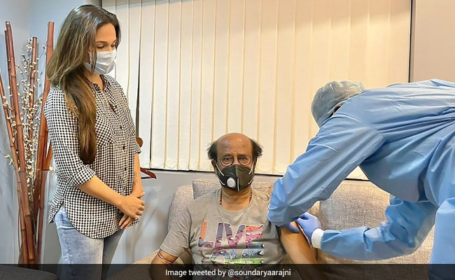 Rajinikanth, 70, Gets His COVID Vaccine. See Daughter's Tweet
