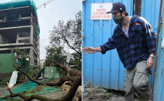 After Cyclone Tauktae, The Scene Outside Ranbir Kapoor's Under Construction Home