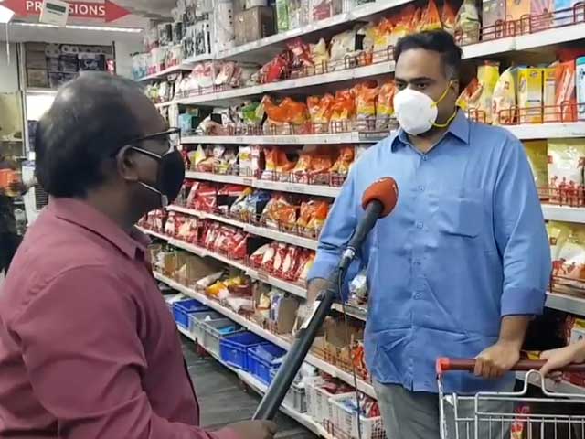 In Chennai, People Step Out To Stock Up Essentials Ahead Of Lockdown
