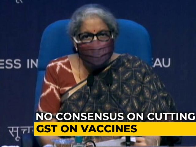 Decision On Tax Cuts On Covid Vaccines By June 8, Says Government