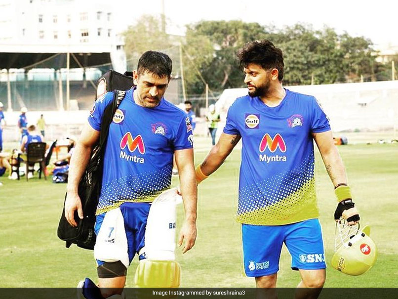 "ReUAEnion Loading": Chennai Super Kings Reaction On Suresh Rainas Pic With MS Dhoni