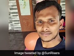 "On Road To Recovery": SunRisers Hyderabad Share Pic Of Pacer T Natarajan