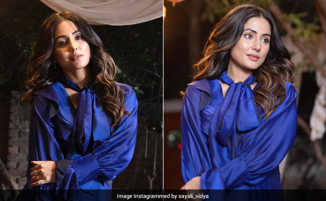 For <i>Patthar Wargi</i> Teaser, Hina Khan Glams Up Like A True Blue Princess