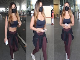 In A Sports Bra And Tights, You'd Almost Mistake Krishna Shroff Of Heading To The Gym In A Sports Bra And Tights, You'd Almost Mistake Krishna Shroff Of Heading To The Gym