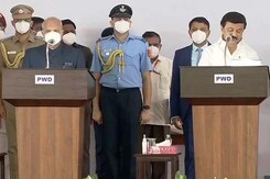 DMK Chief MK Stalin Takes Oath As Tamil Nadu Chief Minister DMK Chief MK Stalin Takes Oath As Tamil Nadu Chief Minister