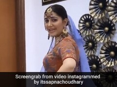 Sapna Choudhary ने हरियाणवी सॉन्ग 'घाघरा' पर यूं लगाए ठुमके, बार-बार देखा जा रहा Video