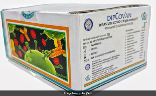 DRDO Develops Antibody Test Kit DIPCOVAN For Early Covid Detection