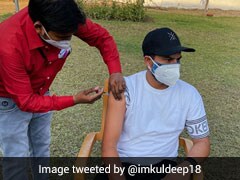 Kuldeep Yadav Receives A Dose Of COVID-19 Vaccine