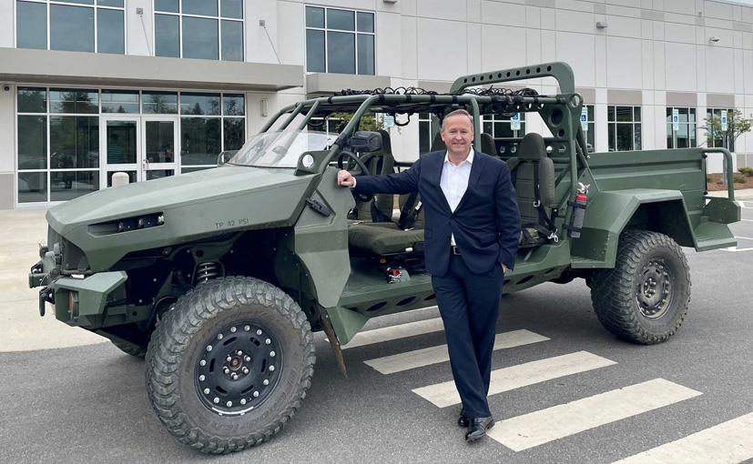 GM Defense Develops A One-Off Electric ISV Concept