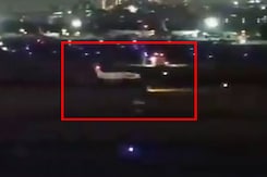 Watch: The Moment When Air Ambulance Belly-Landed At Mumbai Airport Watch: The Moment When Air Ambulance Belly-Landed At Mumbai Airport