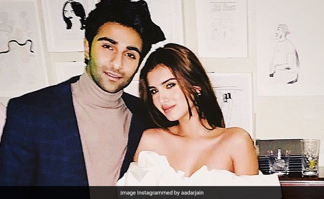 Lovestruck Aadar Jain's Favourite Emoji For Tara Sutaria's Pic