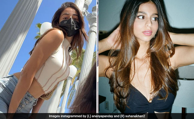 On Ananya Panday's Latest Pics, BFF Suhana Khan Wrote, "Magnificent"