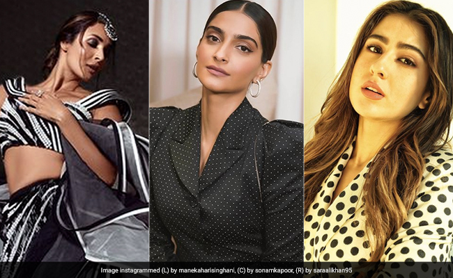 From Malaika Arora To Sonam Kapoor, Bollywood Celebrities Cannot Get Enough Of Black And White Style