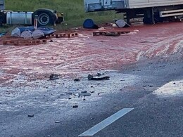 Not Blood, Red Spillage At UK Car Crash Site Was Actually Tomato Puree