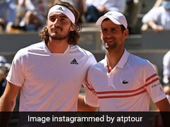 Stefanos Tsitsipas Hails Novak Djokovic As "One Of The Greatest"