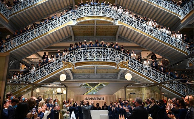 Paris Department Store Reopens After 16-Year Long Swanky Facelift