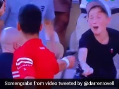 Watch: Young Fan In Disbelief As Novak Djokovic Gives Him His Racquet