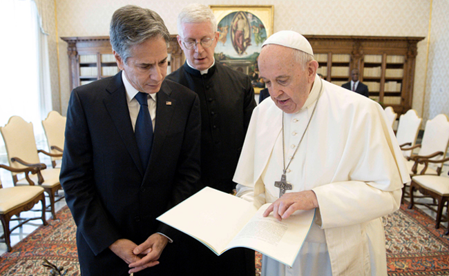 US, Vatican Hold Talks In Wake Of Bishops' Challenge To Biden Over Abortion
