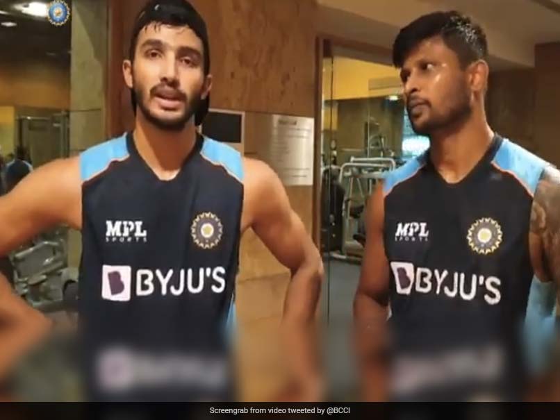 Watch: "New Faces" Of Team India Speak About Quarantine And Hitting The Gym Ahead Of Sri Lanka Tour