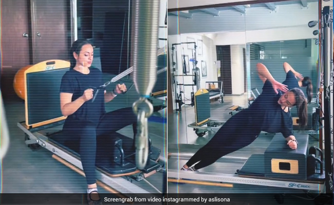 Sonakshi Sinha Is "Back To The Grind" And She's Already Setting Pilates Goals