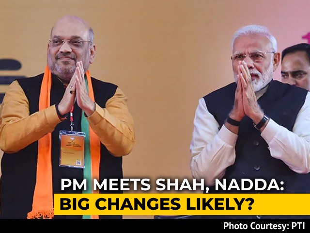 PM Meets Amit Shah, BJP Chief Amid Buzz Over Possible Cabinet Expansion