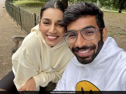 "Smiling At You": Jasprit Bumrah Posts Cute Selfie With Sanjana Ganesan "Smiling At You": Jasprit Bumrah Posts Cute Selfie With Sanjana Ganesan