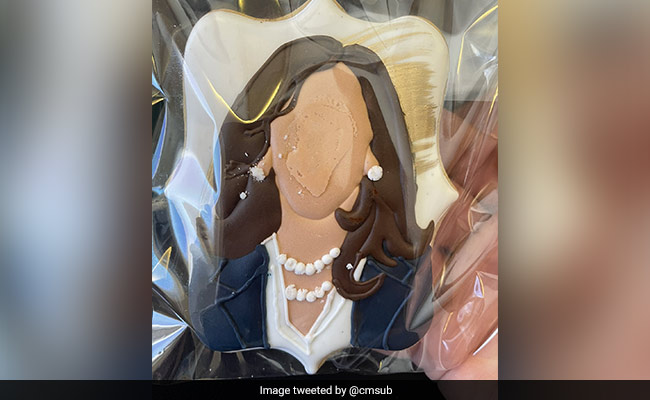 Much Ado About Kamala Harris Handing Out Cookies Styled After Her