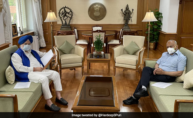 Ladakh Lt Governor, Aviation Minister Discuss Air Connectivity Possibilities For Kargil Ladakh Lt Governor, Aviation Minister Discuss Air Connectivity Possibilities For Kargil