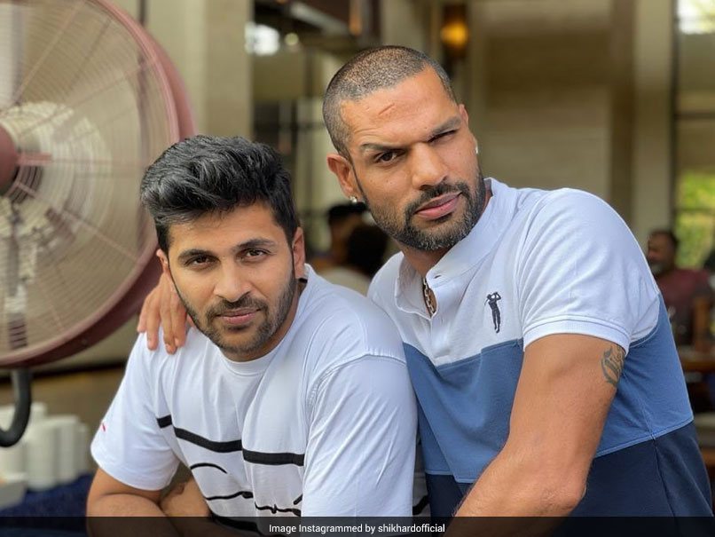 Shikhar Dhawan Posts Cool "Off Screen" Photo with Shardul Thakur, Kedar Jadhav Calls It "Rare Combination"